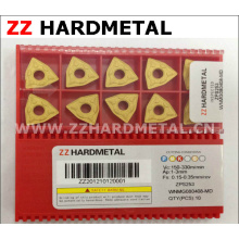 Zhuzhou Zz Double couleur Tungsten Carbide CNC Insert